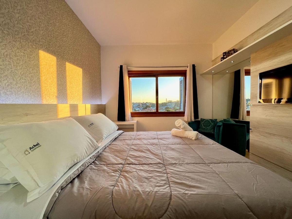 Apartamento Vista Catedral 1 Dorm By Achei Gramado Appartement Canela Buitenkant foto